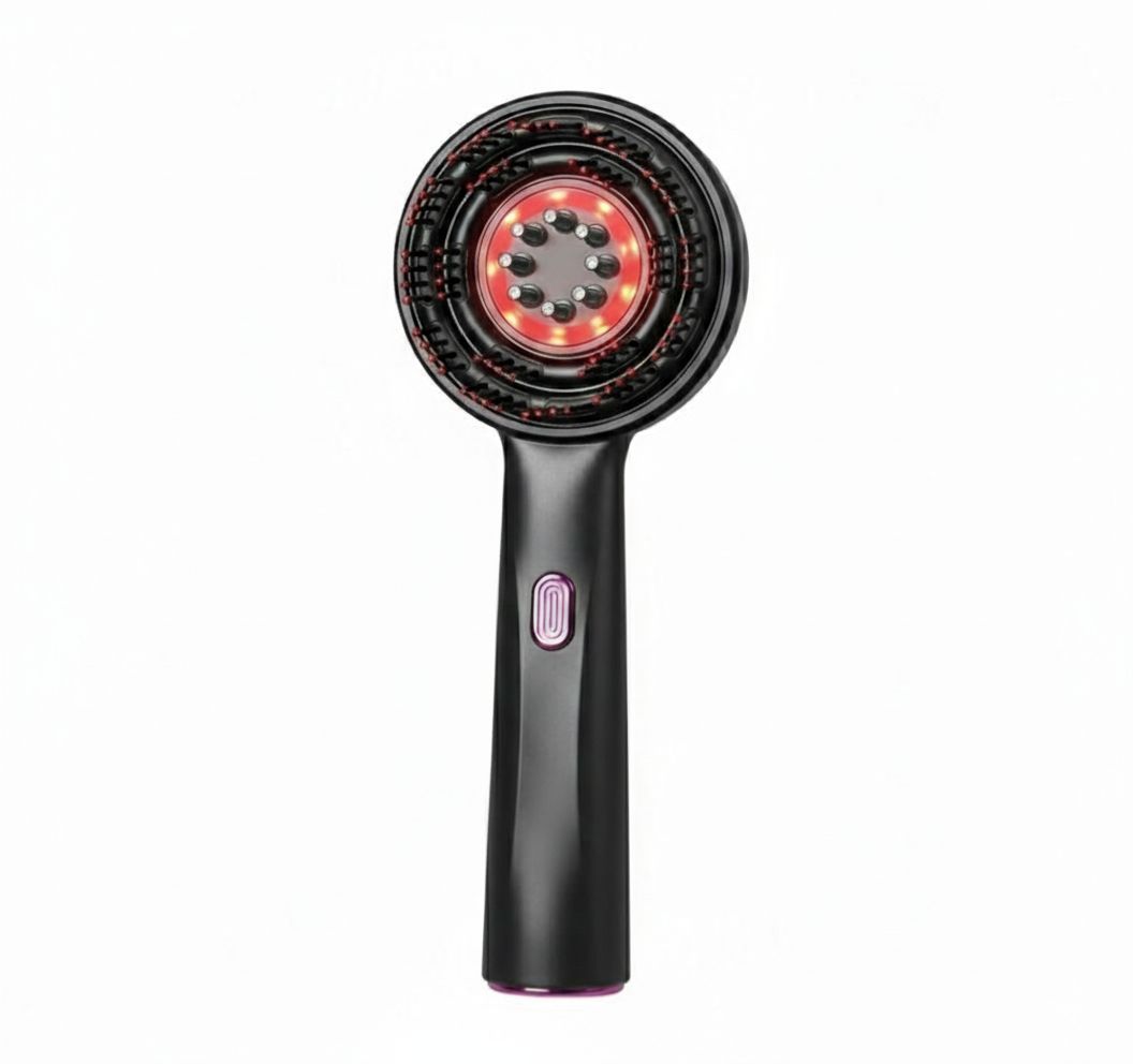 Laser Therapy Hair Growth Comb – Electric Scalp Massager &amp; Hair Oil Applicator Waterproof